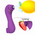 SacKnove Sex Toys Dual Usage Handheld Vaginal Pussy Licking Tongue Vibrator Clitoris Stimulation Sucking Vibrator For Women